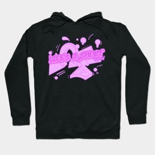 Bubble gum graffiti Hoodie